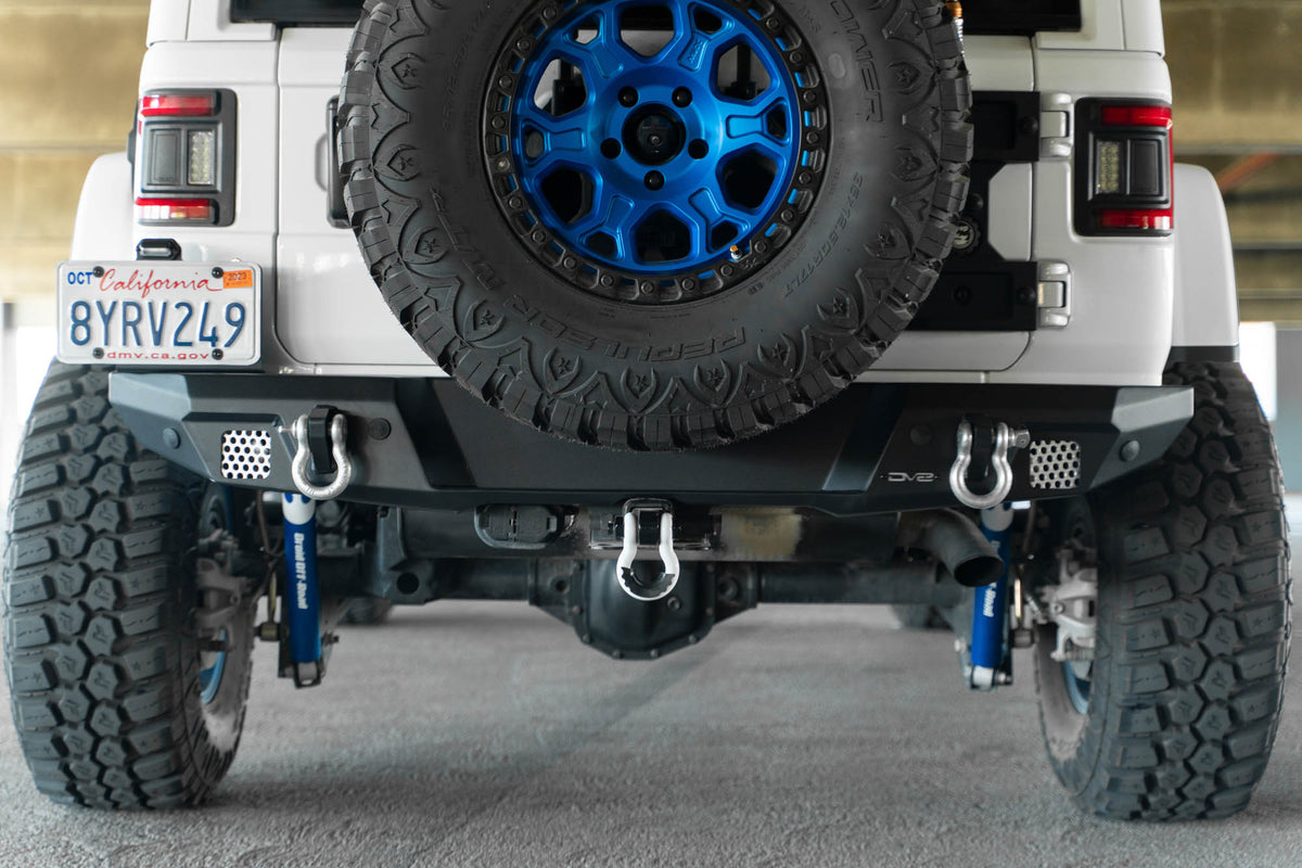 DV8 Offroad - Jeep Wrangler JL FS-7 Series Rear Bumper - RBJL-12
