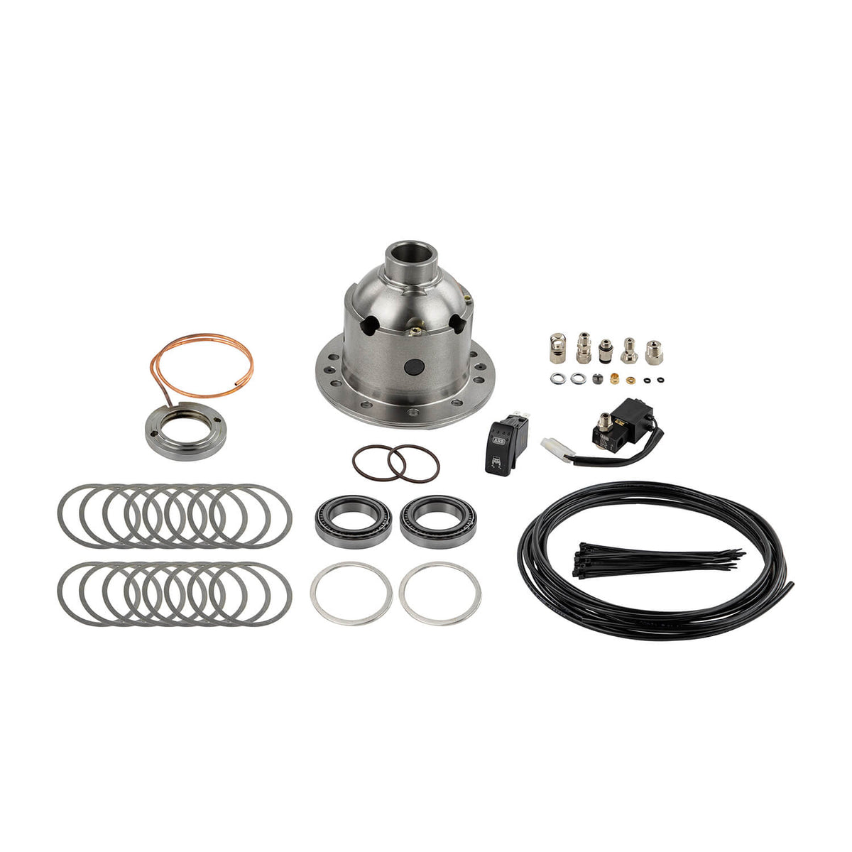 ARB Airlocker Dana30 27Spl 3.54&Dn S/N.. - RD101 for 1987-2017 Jeep Wrangler - front view
