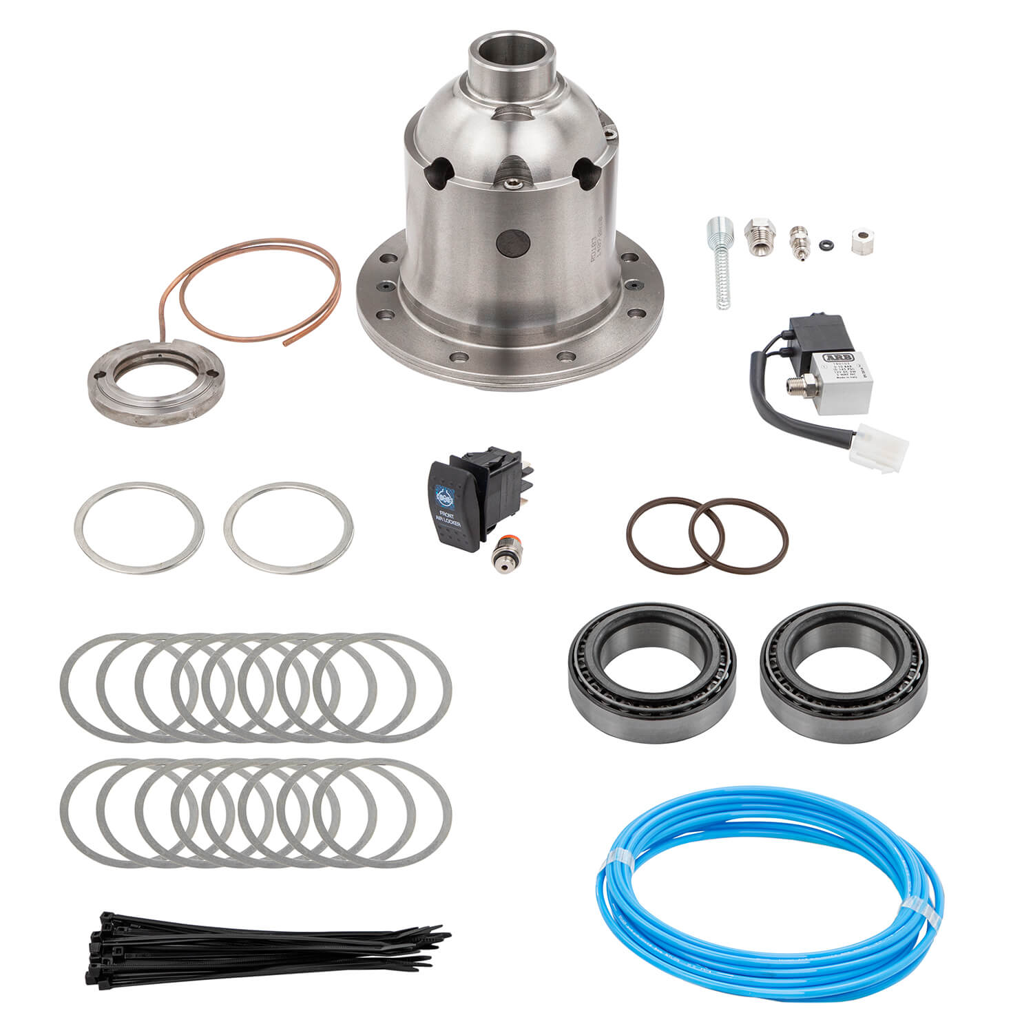 ARB Airlocker Dana35 27Spl 3.31&Dn S/N - RD103 for 1987-2009 Jeep Wrangler - front view