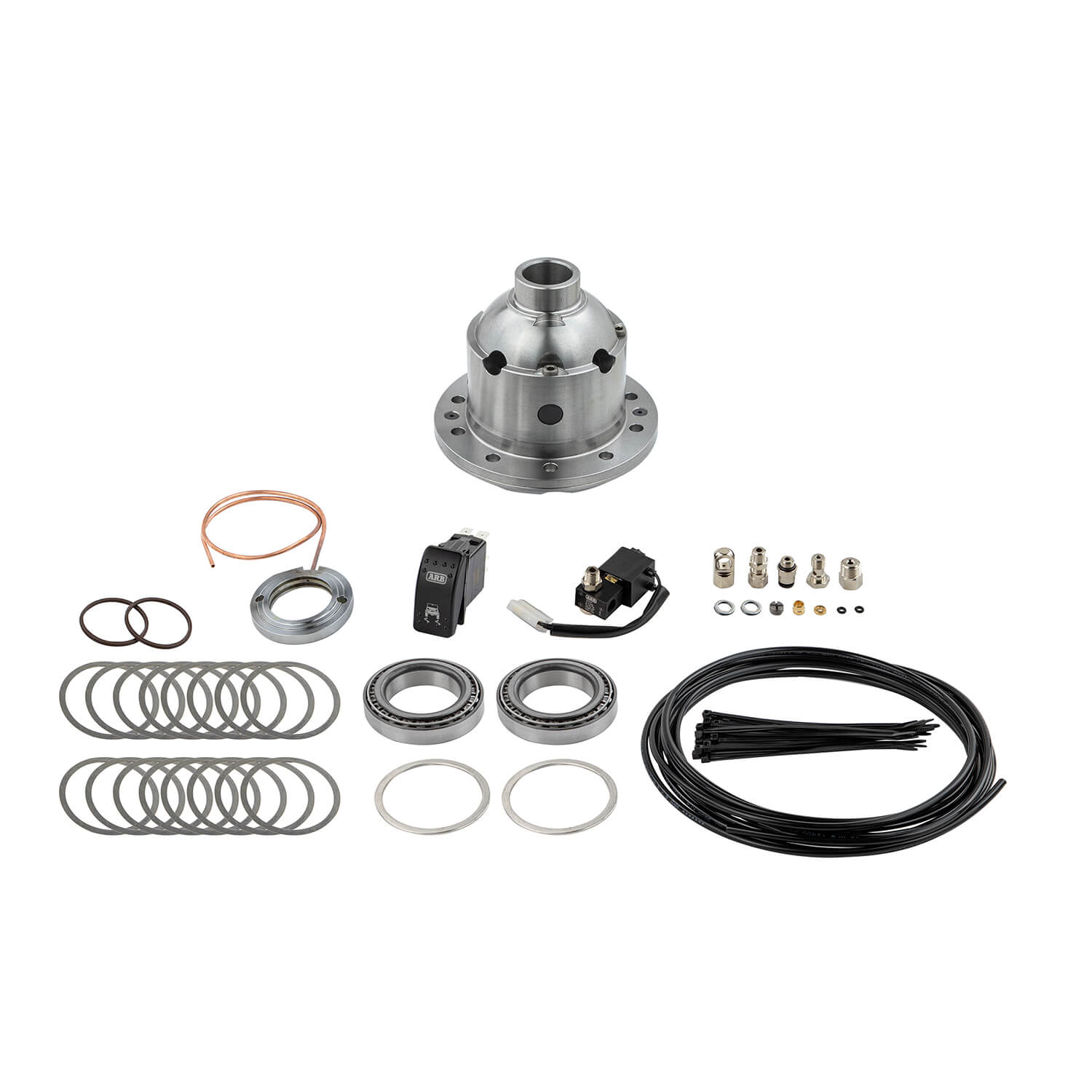 ARB Airlocker Dana30 30Spl 3.73&Up S/N.. - RD104 for 1987-2006 Jeep Wrangler - front view