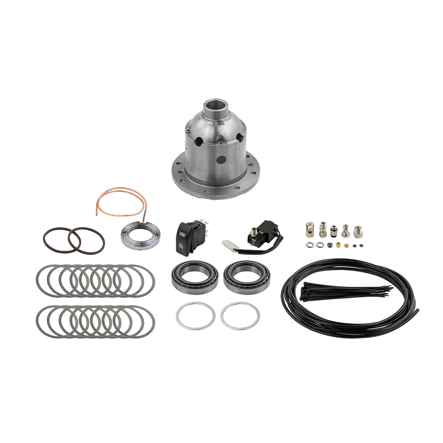 ARB Airlocker Dana35 30Spl 3.54&Up S/N. - RD105 for 1987-2006 Jeep Wrangler - front view