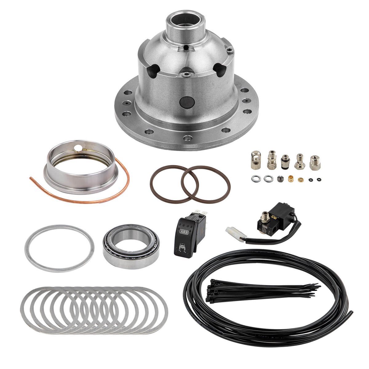 ARB Airlocker Ifs 28Spl Mitsubishi S/N - RD110 for 1989-2006 Mitsubishi Montero - front view
