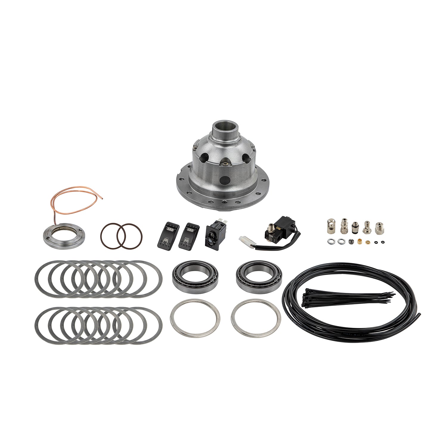 ARB Airlocker Dana44 35Spl 3.73&Dn S/N - RD147 for 1997-2018 Jeep Wrangler - front view