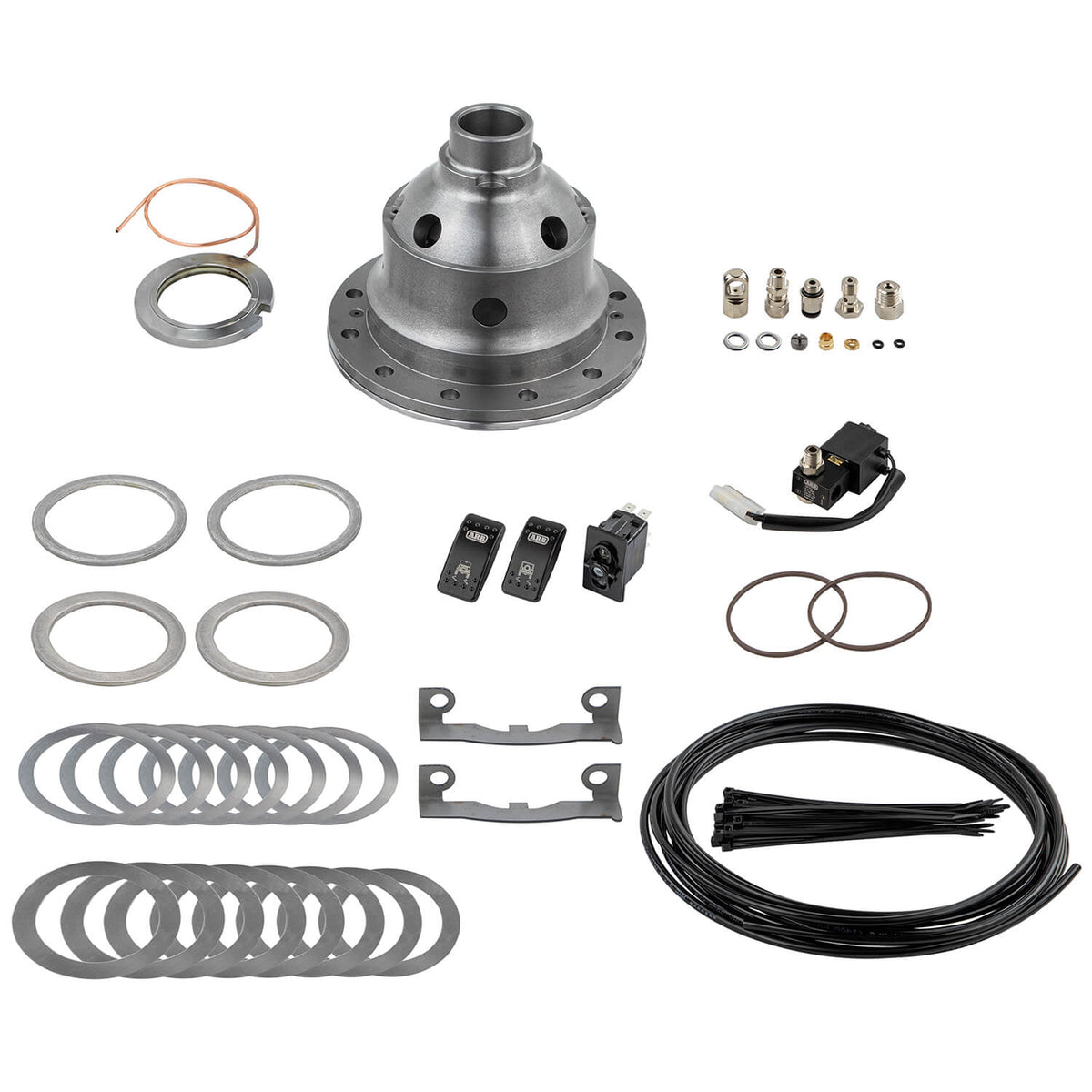 ARB Airlocker Dana70/80 37 Spl High Spd S/N - RD175 for 1988-2019 Ford F 350 - front view