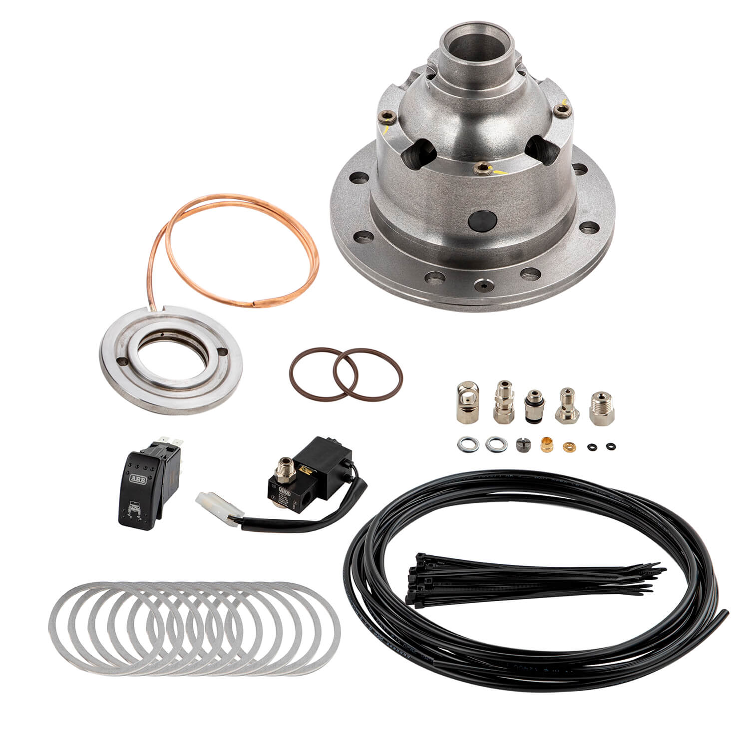 ARB Airlocker 27 Spl 8 Bolt Rg Nissan R180A S/N - RD182 for 1987-2005 Nissan Pathfinder - front view