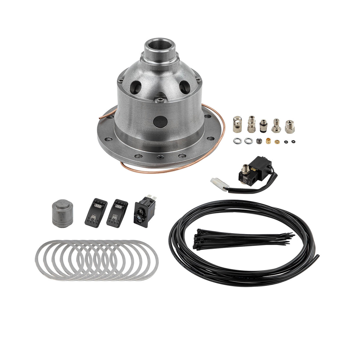 ARB Airlocker Amc Model 20 3.08&Up S/N - RD186 for 1976-1986 Jeep CJ7 - front view