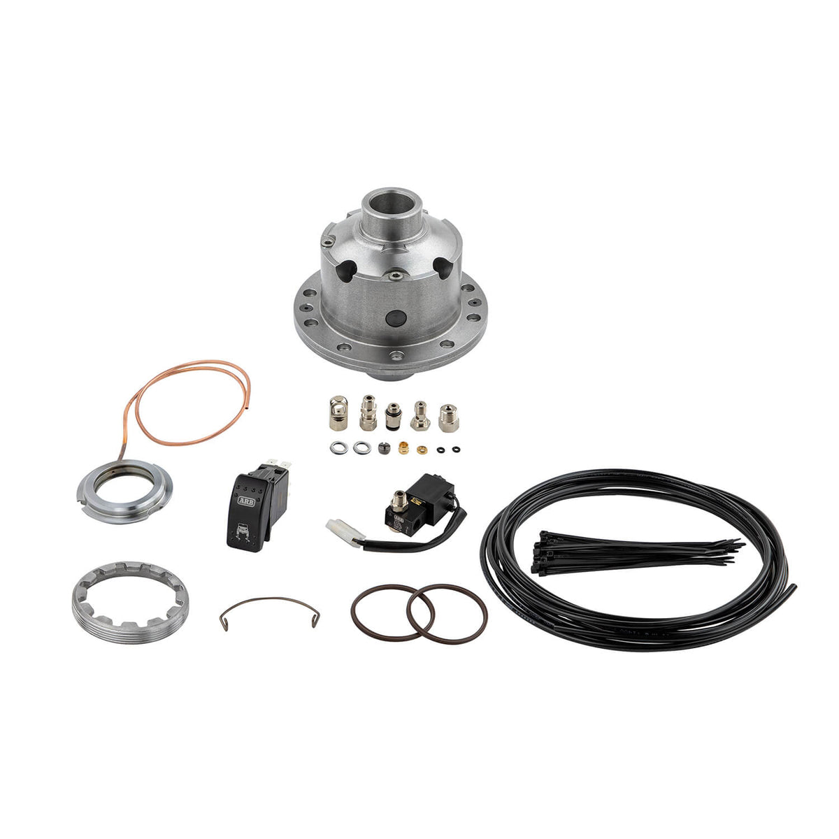 ARB Airlocker Fr 22Spl 10 Bolt Rg Suzuki S/N - RD205 for 1986-1995 Suzuki Samurai - front view