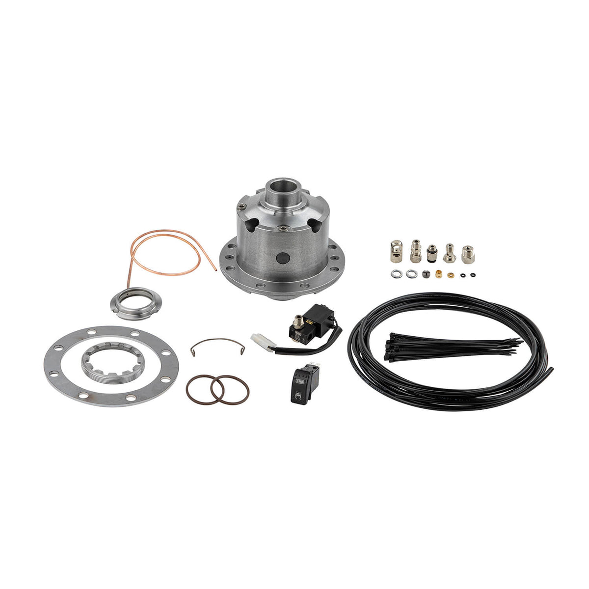 ARB Airlocker Fr 22Spl 8 Bolt Rg Jimny S/N - RD207 by ARB - front view