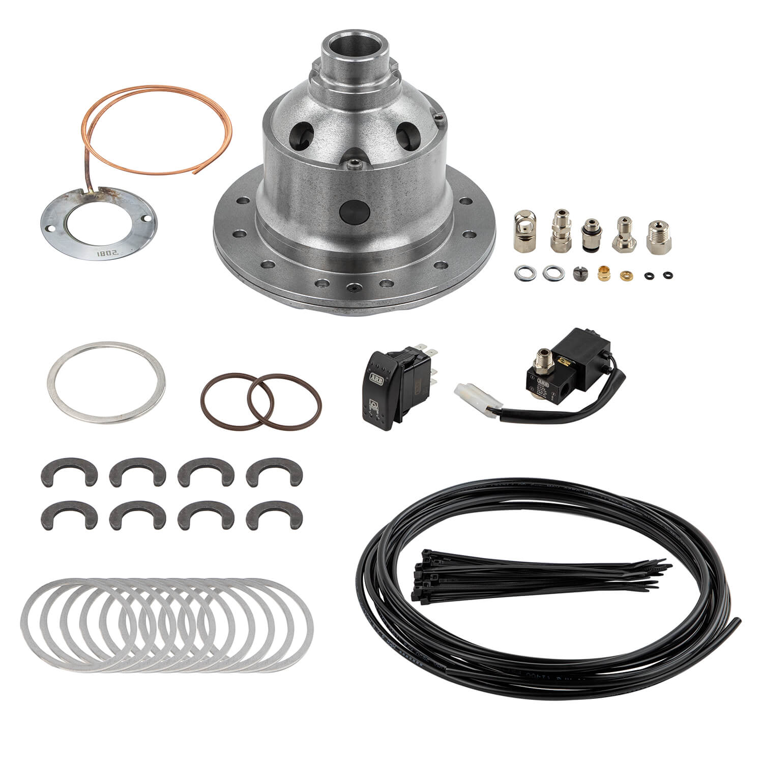 ARB Airlocker 8.9In 30Spl 3.73&Up Gm 12 Bolt S/N - RD216 for 1970-1982 GMC Jimmy - front view