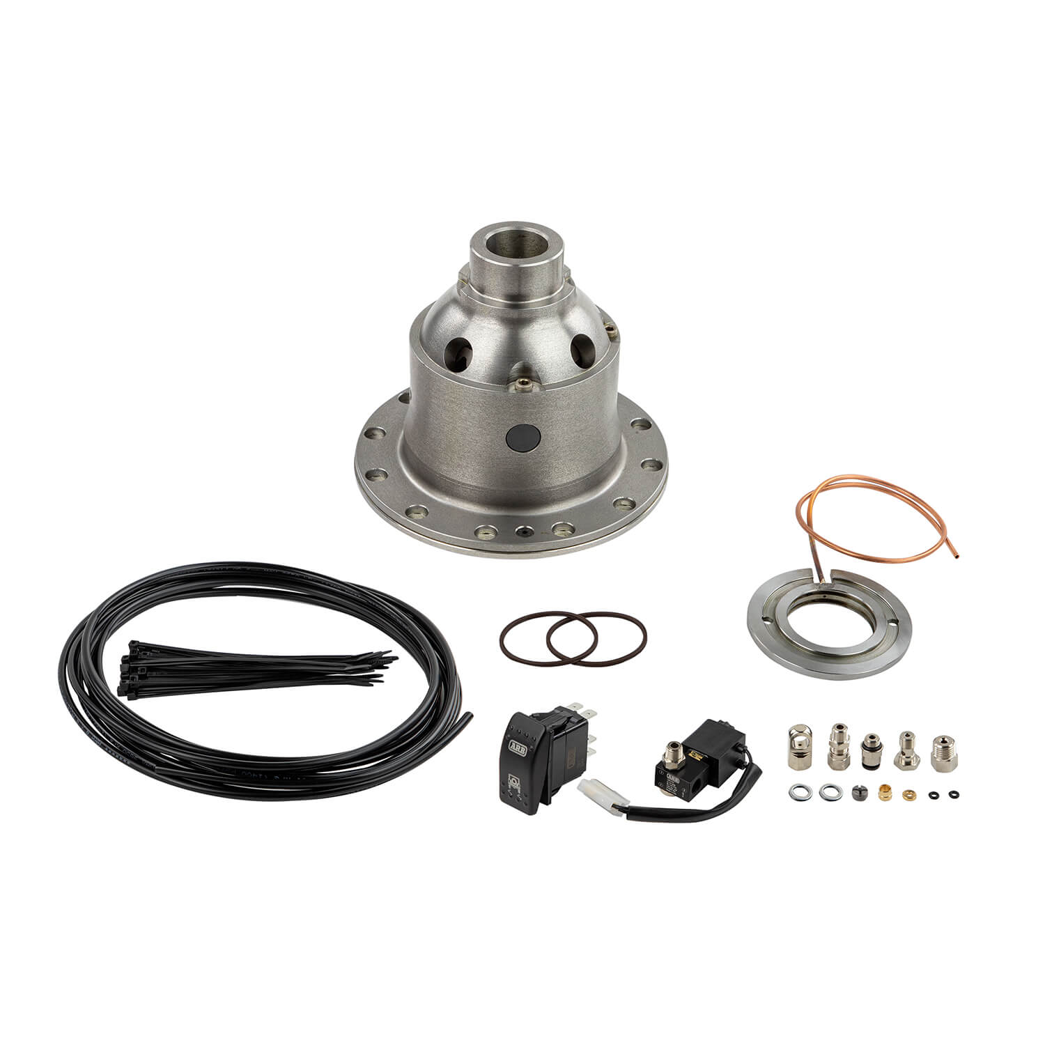 ARB Airlocker Rear 34Spl Nissan Np300 - RD229 by ARB - front view