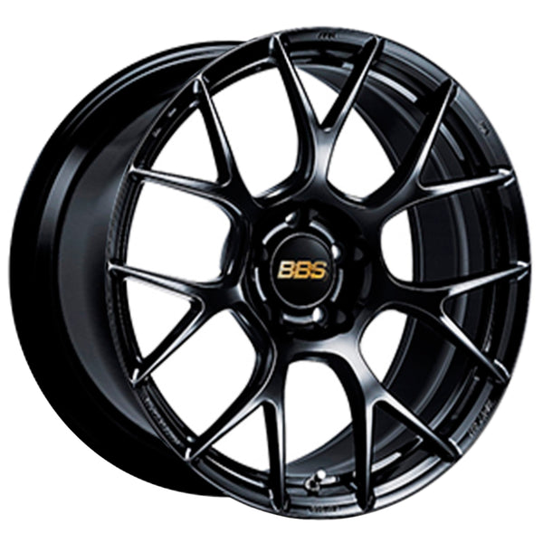 BBS RE-V7 18x8.5 5x114.3 ET35 Diamond Black Wheel -82mm PFS/Clip Required - REV7022DB by BBS
