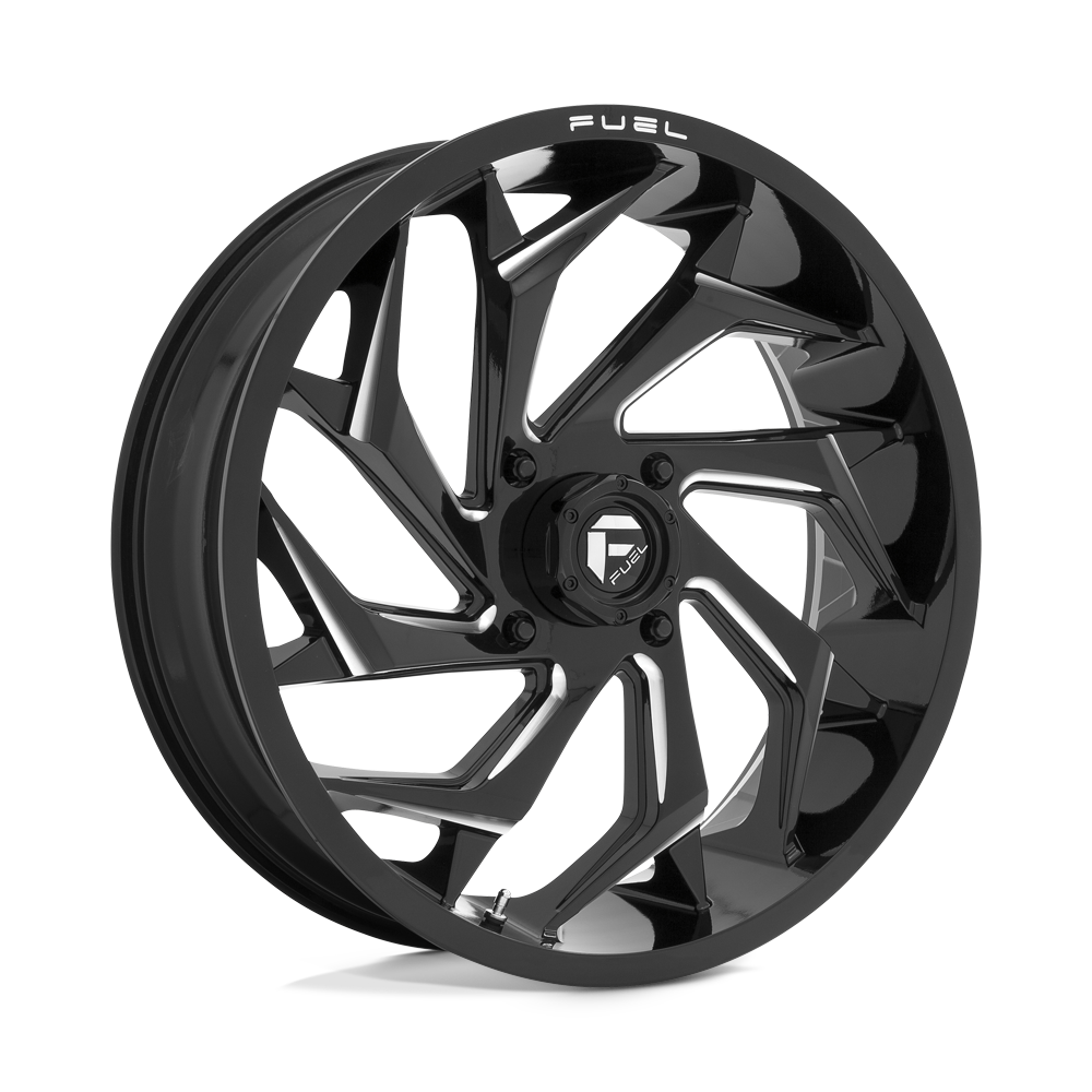 Fuel Off-Road D753 22X7 Gloss Black Milled 4x137 +13mm
