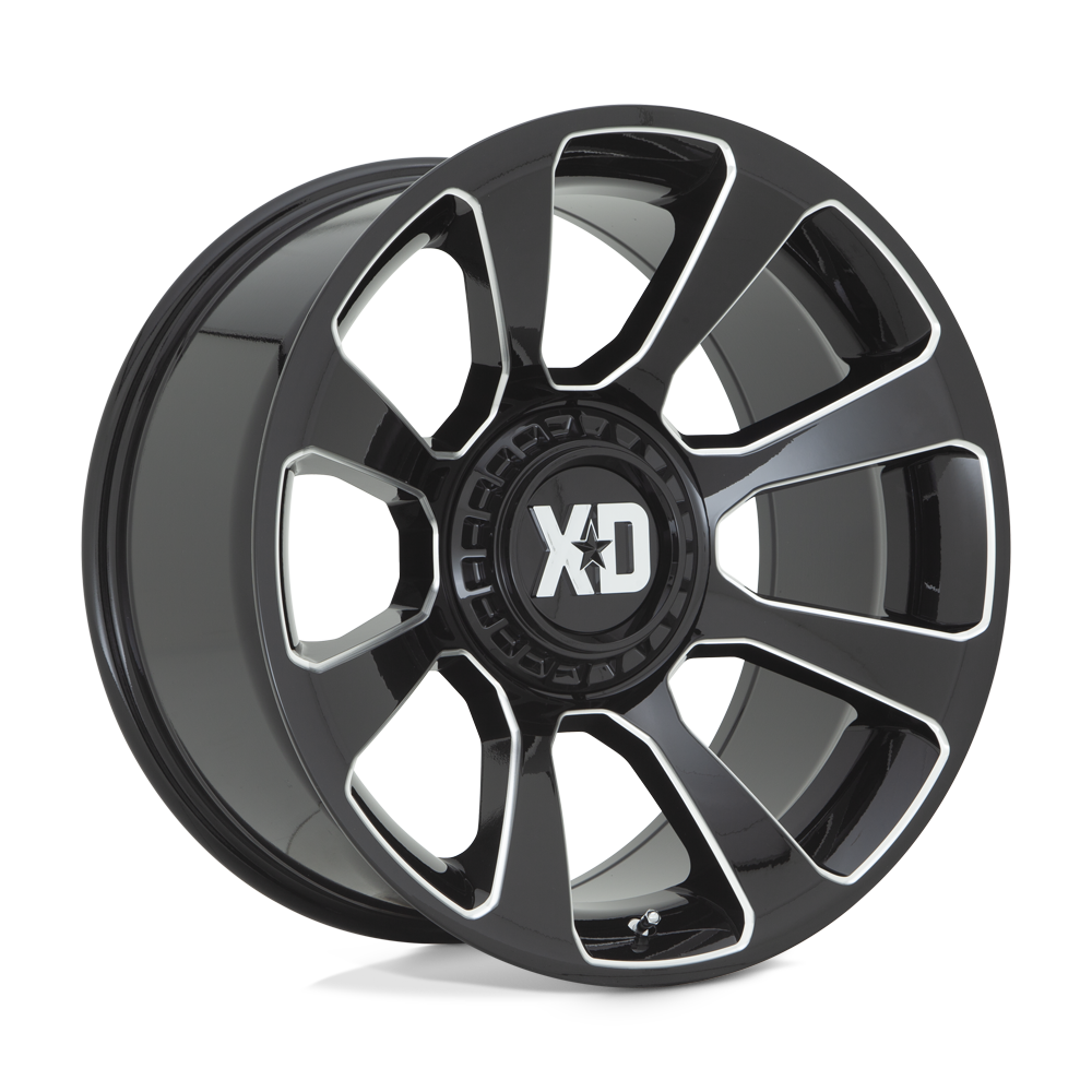 XD - XD854 20X9 6X135/5.5 G-blk Mill 00MM