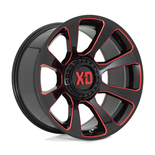 XD - XD854 20X9 6X135/5.5 G-blk Mill Rtcc 18M