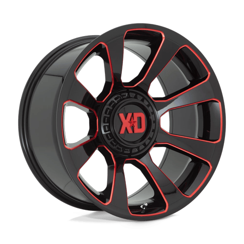 XD - XD854 20X9 6X135/5.5 G-blk Mill Rtcc 18M