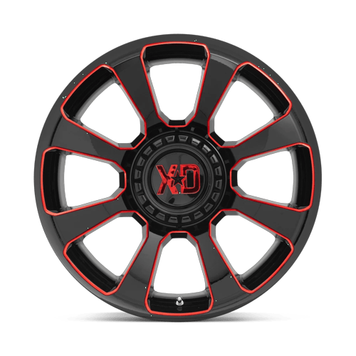 XD - XD854 20X9 6X135/5.5 G-blk Mill Rtcc 18M