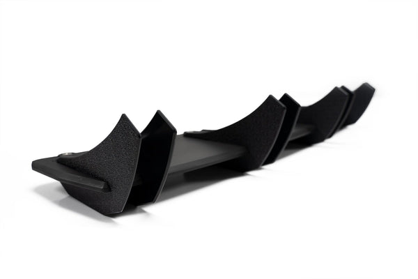 Flow Designs - S3 8V Sedan Pre-Facelift Flow-Lock Rear Diffuser for 2015-2016 Audi S3 - front view