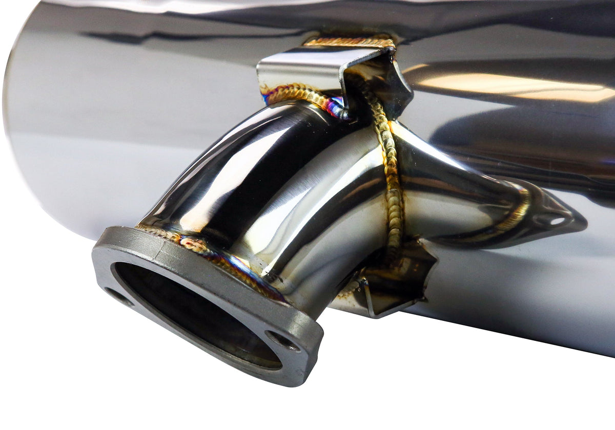 Remark 2023+ Toyota GR Corolla Elite Spec Cat-Back Exhaust w/ Outer Polished & Center Burned TI Tips - RK-C3076T-05