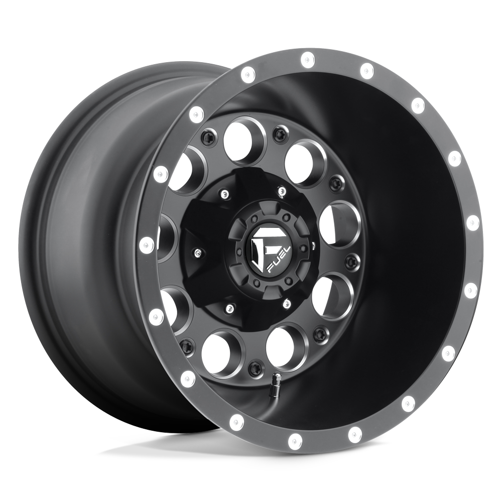 Fuel Off-Road D525 15X10 Matte Black Milled 6x139.7 -43mm