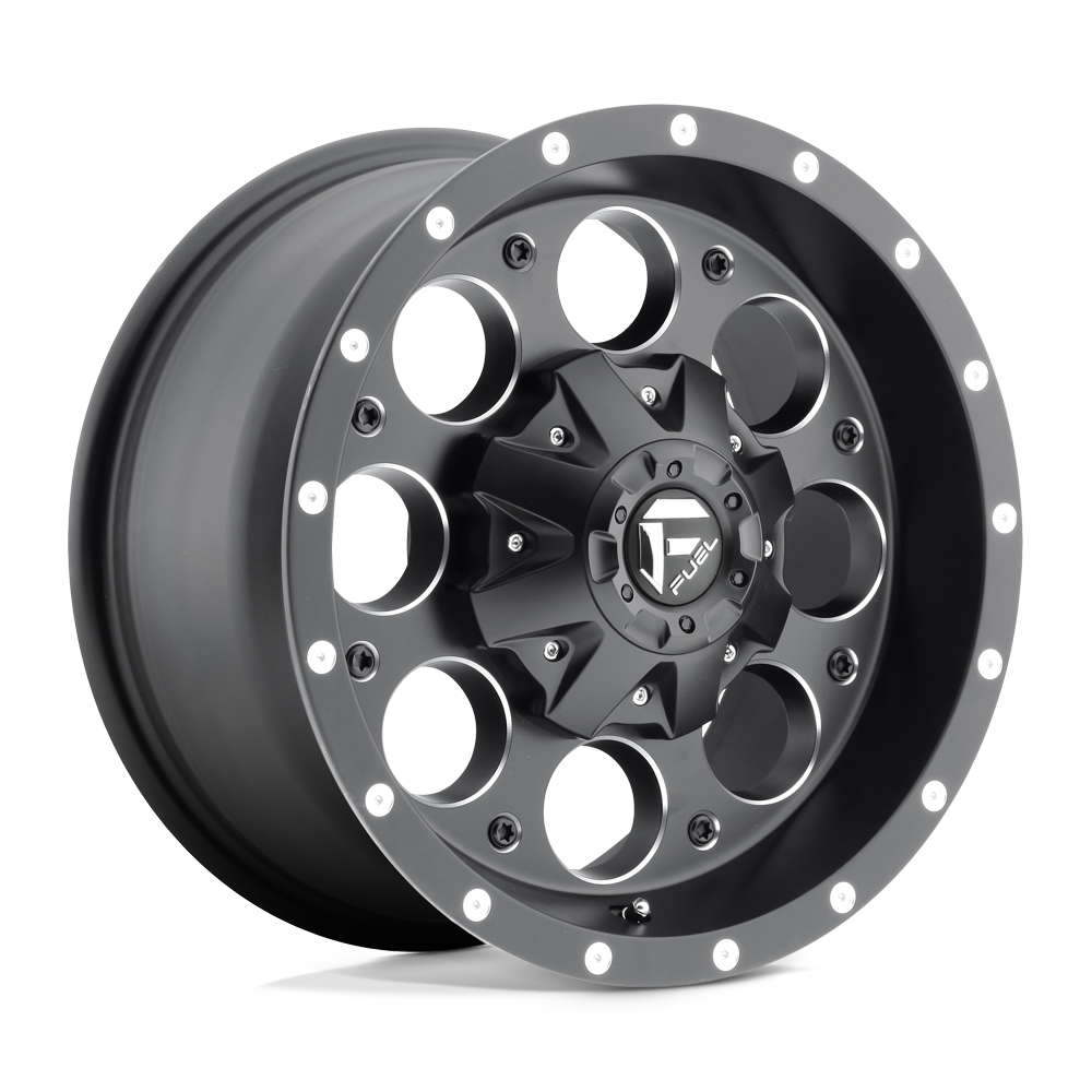 Fuel Off-Road D525 16X8 Matte Black Milled 6x139.7 +1mm