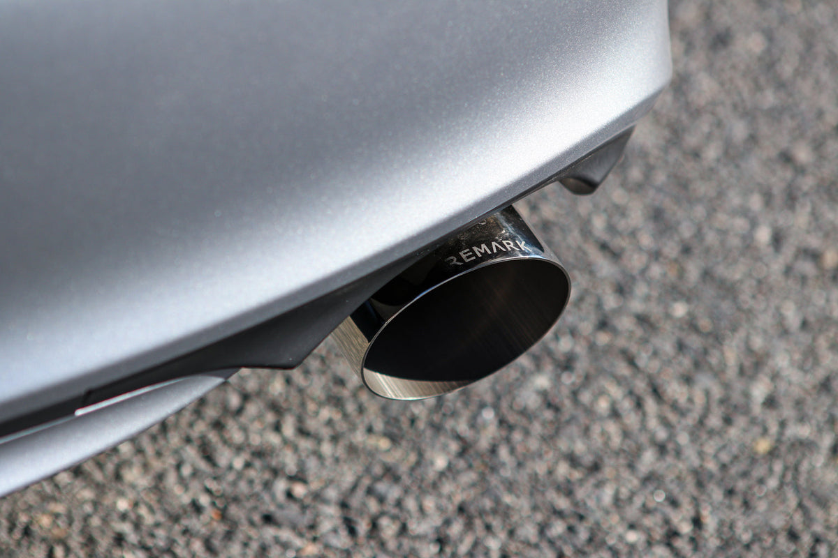 REMARK 2022+ Honda Civic Sport Sedan (FE2) Sports Touring Spec Catback Exhaust - Burnt Steel Tip - RK-C1063H-11T