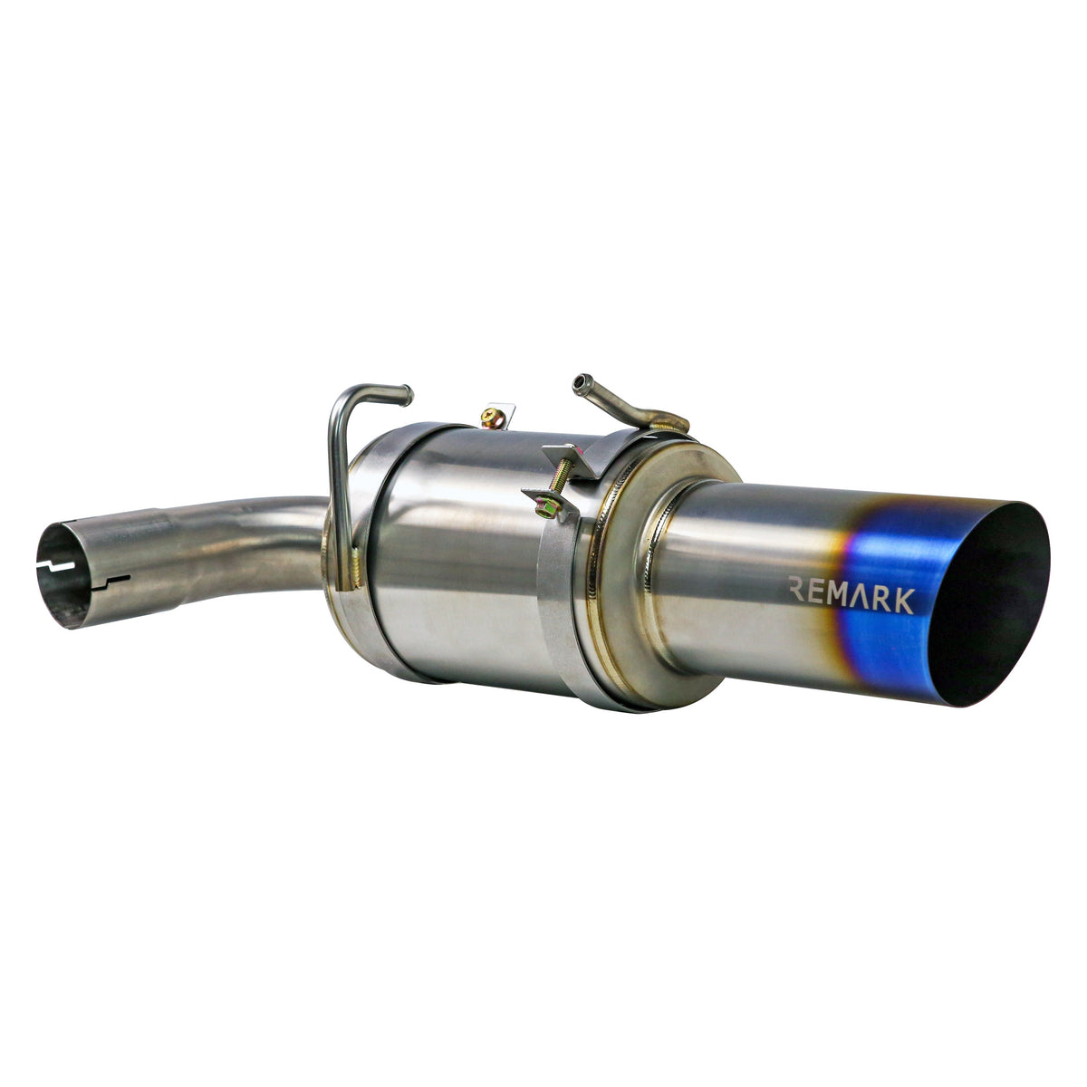 REMARK 2022 Subaru BRZ Catback Exhaust - R1 Spec Single-Exit Full Titanium (Resonated) - RK-C1063T-04TFC