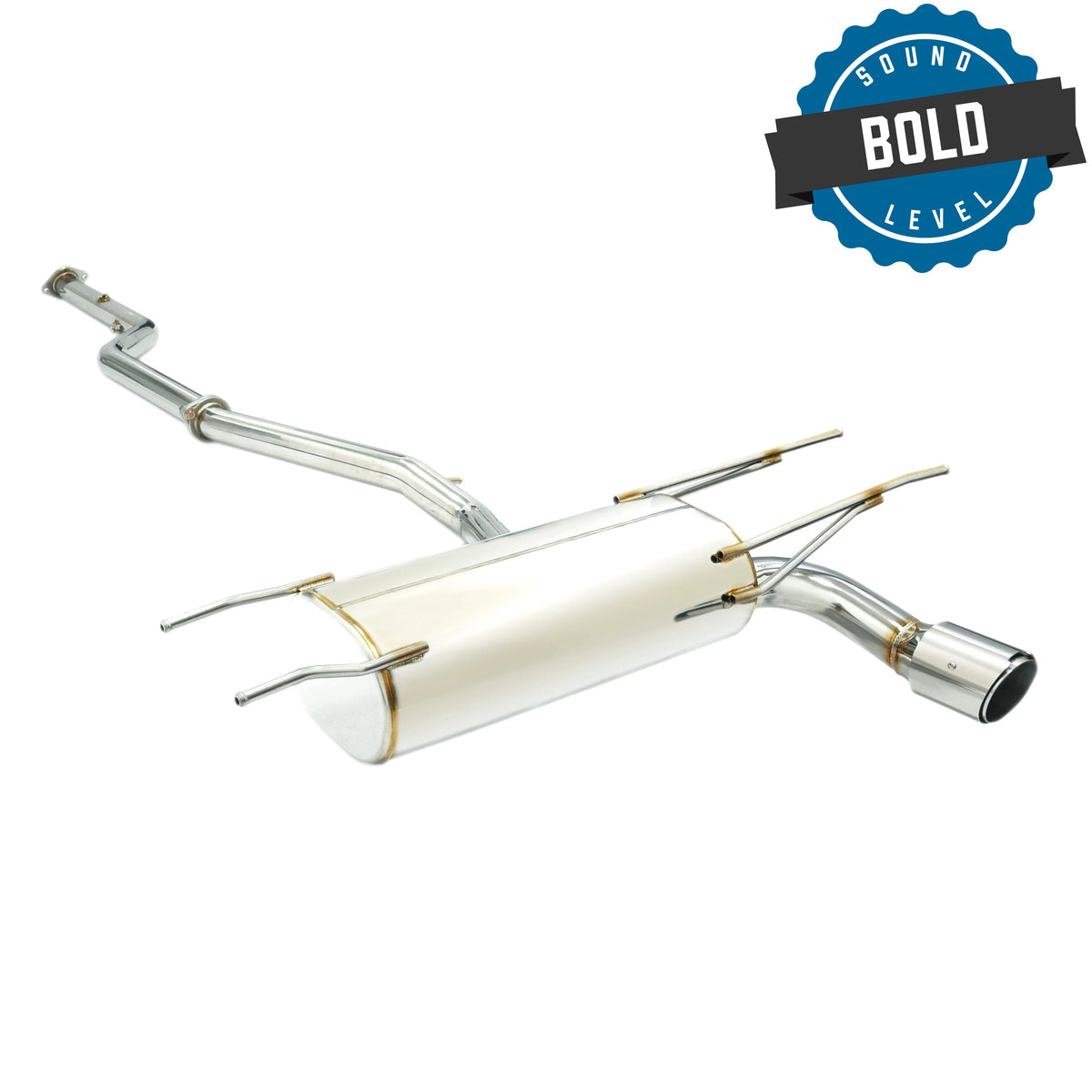 Remark 2015+ Mazda MX-5 ND Cat-Back Exhaust w/Stainless Steel Tip Cover - RK-C1063Z-01