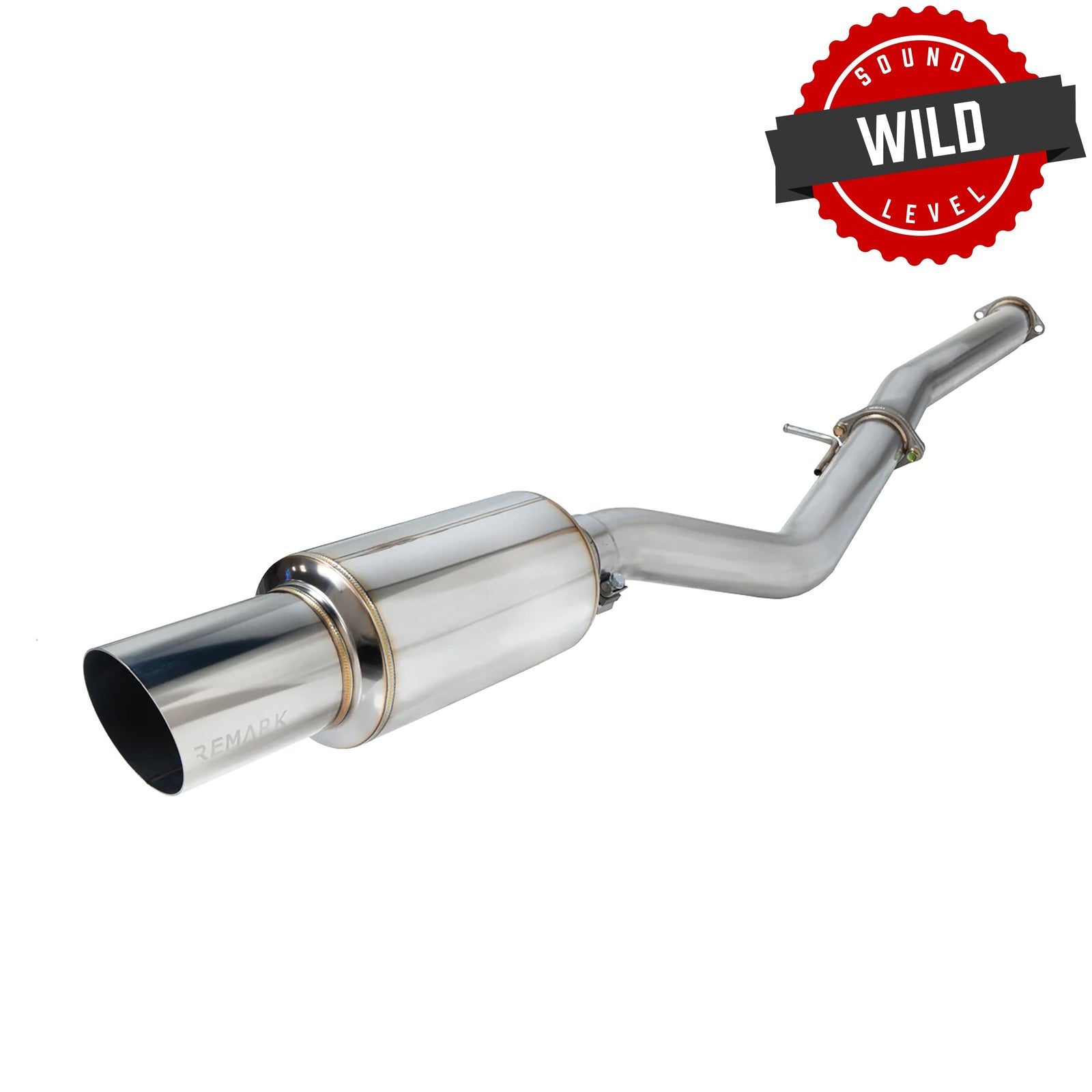 Remark 2009+ Nissan 370Z Cat-Back Exhaust R1-Spec w/Single Stainless Steel Exit - RK-C1076N-01