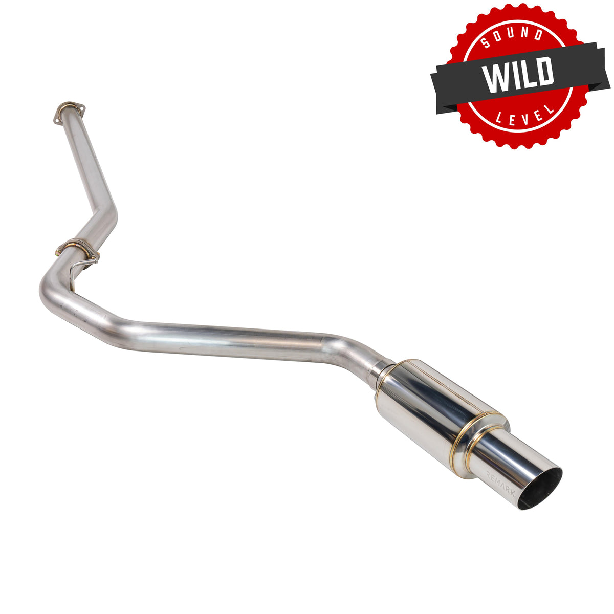 Remark 2022+ Subaru WRX (VB) R1-Spec Catback Exhaust - Stainless - RK-C1076S-03
