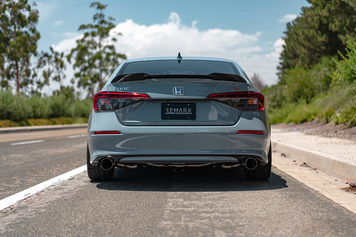 Remark 2022+ Honda Civic Si FE1 Sport Touring (Link Loop) Catback Exhaust w/ Stainless Steel Tip - RK-C2063H-08