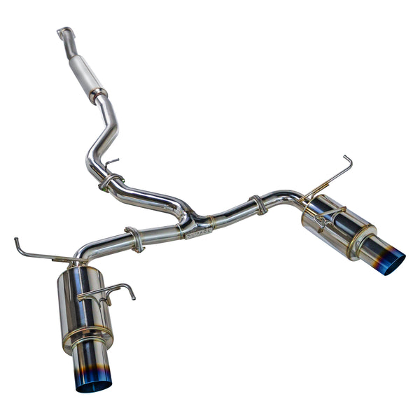 R1-Spec Dual w/ Resonator Catback Exhaust - Subaru WRX/STI VA [2015-21]