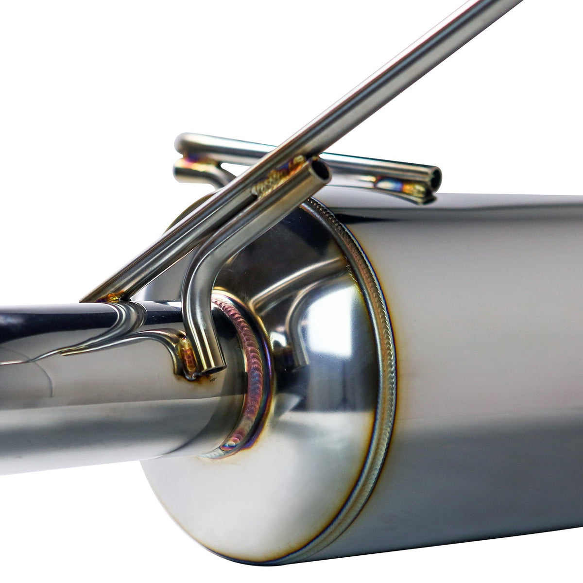 REMARK 2022+ Subaru WRX (VB) Catback Exhaust - Dual R1 Spec Burnt Stainless (Non-Resonated) - RK-C2076S-03T