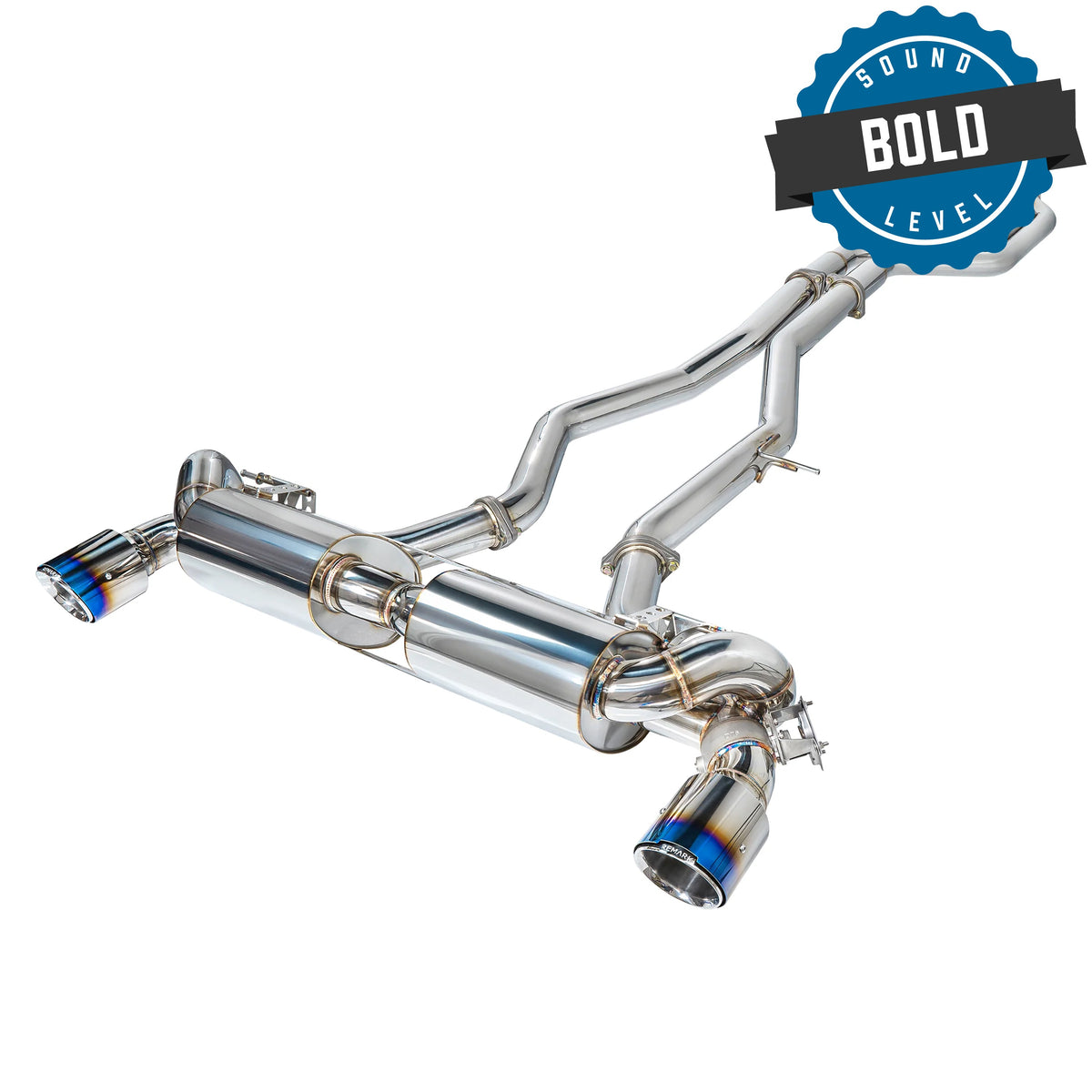 Remark 2020 Toyota GR Supra A90 (DB42) Cat-back Exhaust - Stainless Steel - RK-C2076T-04