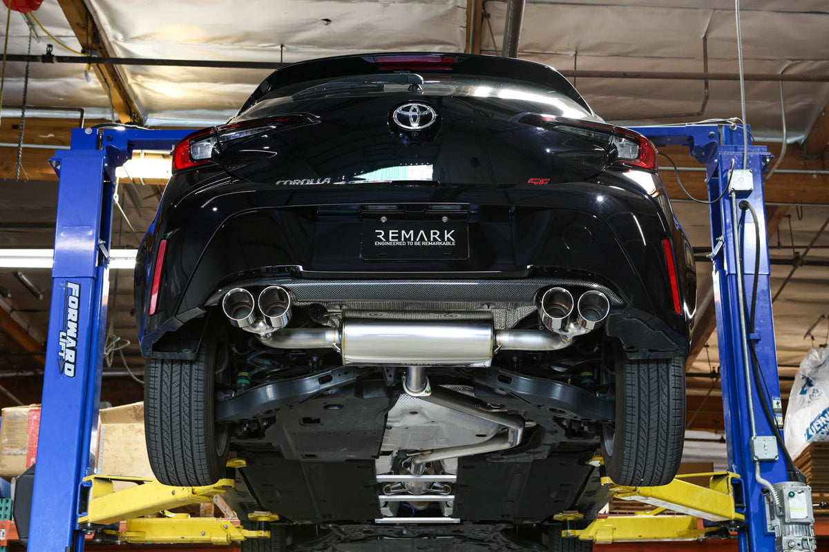 Sports Touring Exhaust QUIET-Spec [Quad-Exit] - Toyota Corolla Hatchback (2023+)