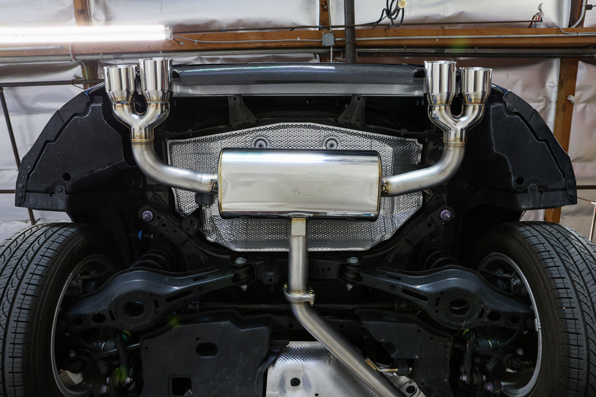 Sports Touring Exhaust QUIET-Spec [Quad-Exit] - Toyota Corolla Hatchback (2023+)