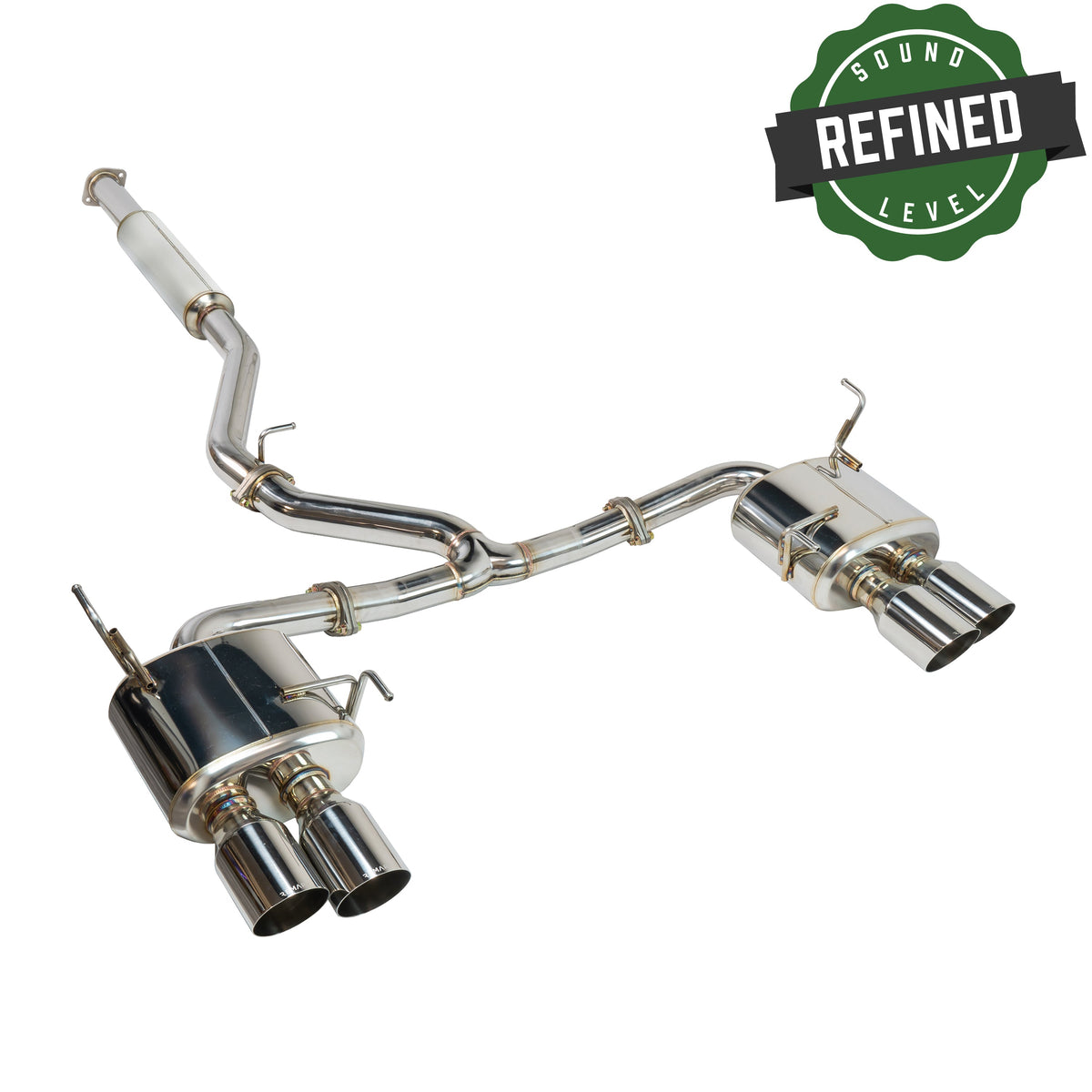 Sports Touring Exhaust w/ Resonator (4" Catback) - Subaru Impreza WRX (VB) 2022+