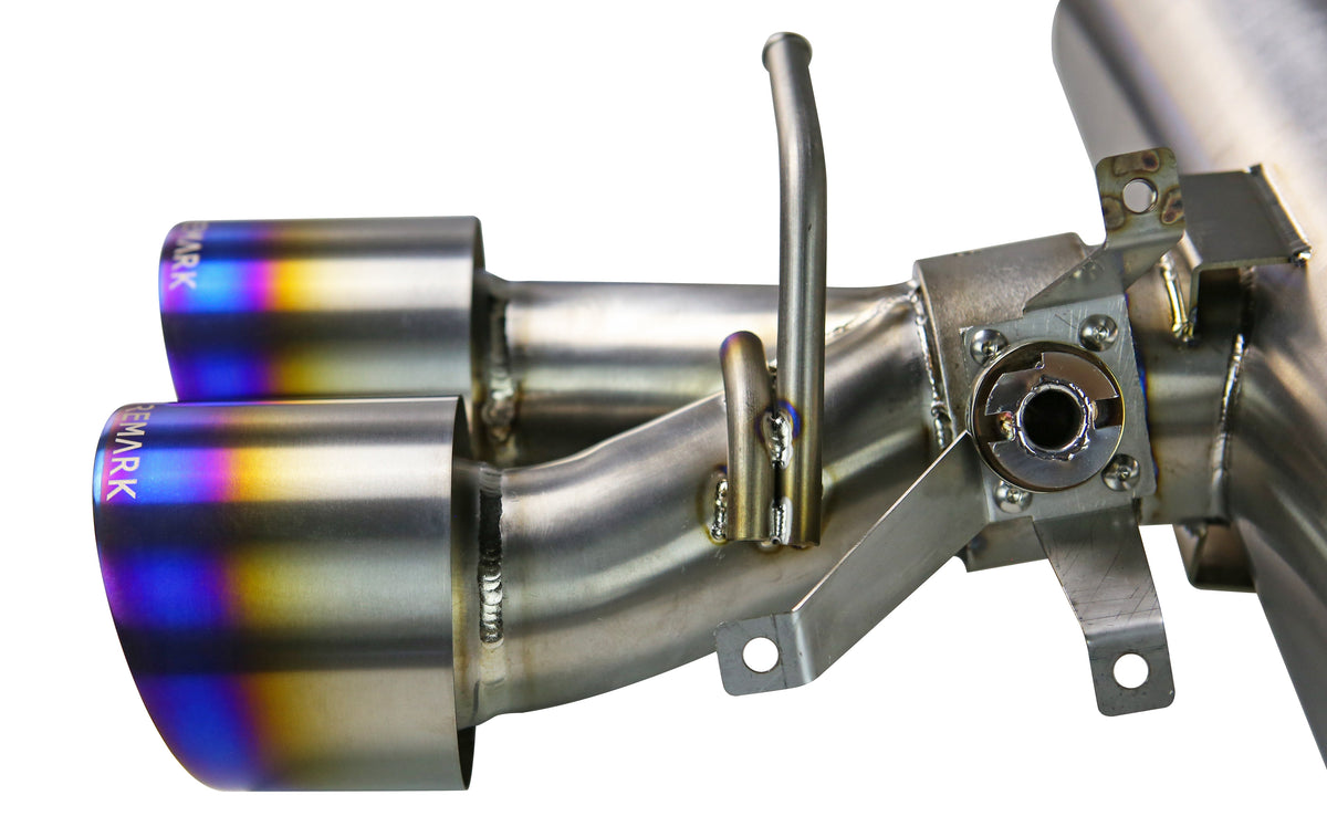 REMARK 23+Toyota GR Corolla Elite Spec Full Titanium Quad Tip Cat Back Exhaust - RK-C4076T-05T