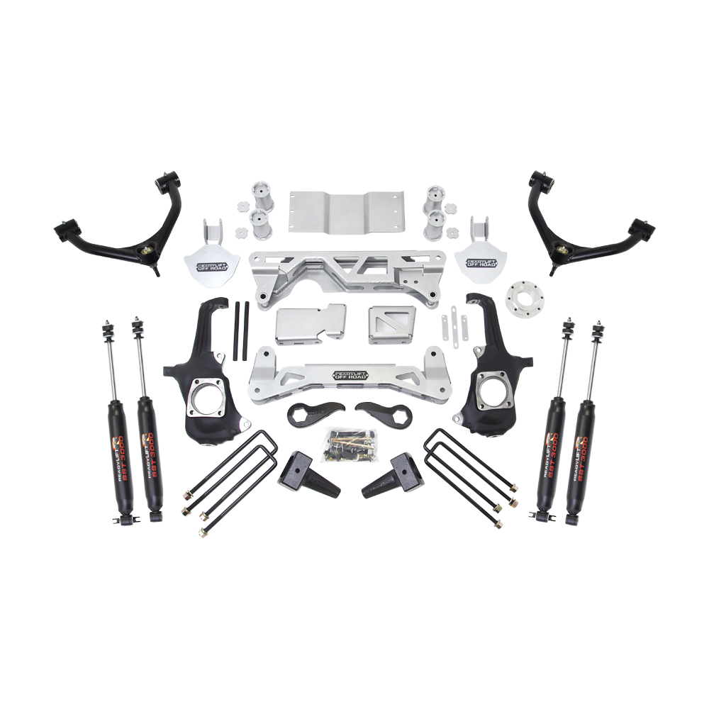 ReadyLift - RL 7-8'' Big Lift Kit & Shock - Chevy/GM - 44-3070