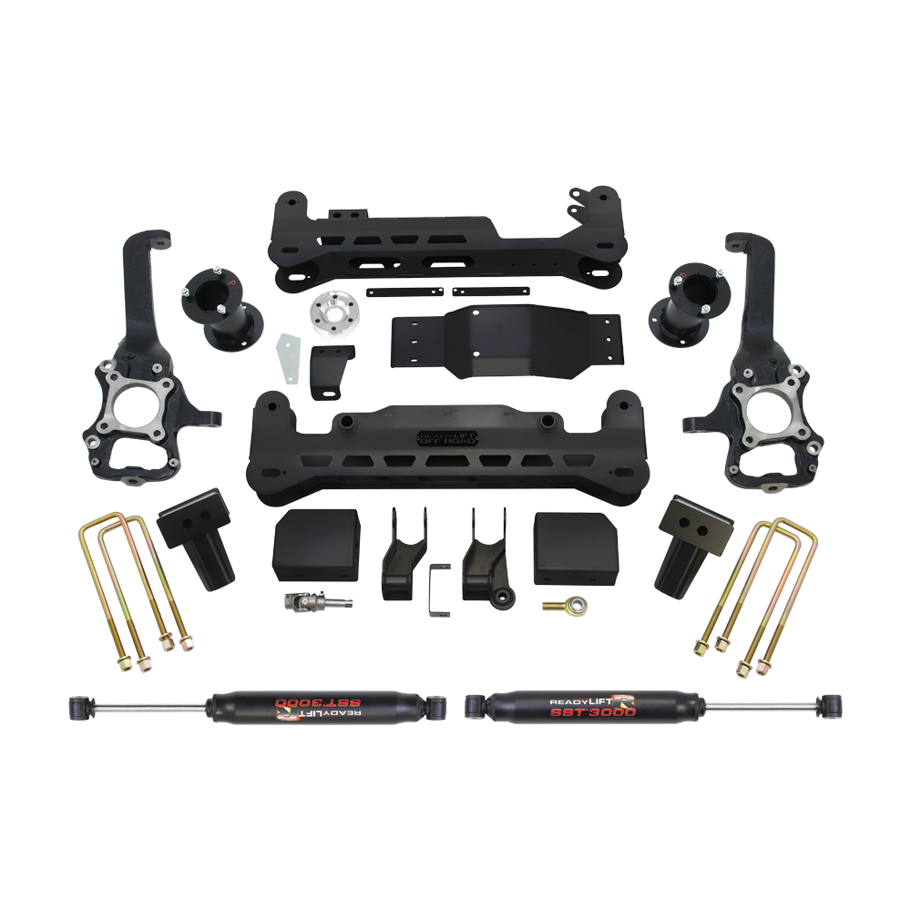 ReadyLift - RL 7'' Big Lift Kit & Shocks - Ford - 44-2575-K