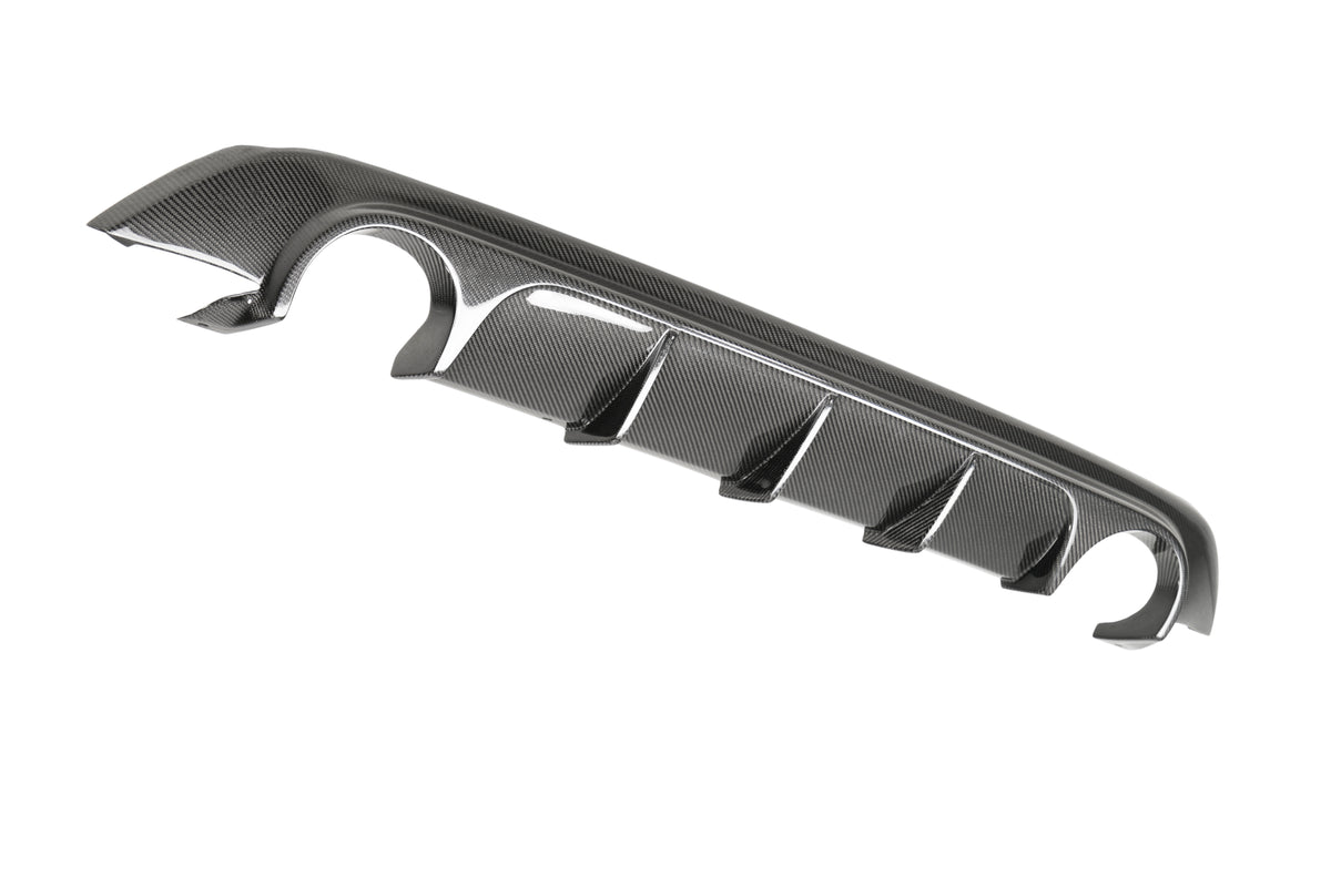 Seibon 17-19 Infiniti Q60 TB-Style Carbon Fiber Rear Lip - RL17INFQ60-TB