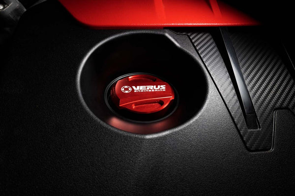 Verus Engineering - RLA Oil Cap - 23+ Toyota GR Corolla - A0545A for 2023-2025 Toyota GR Corolla - front view