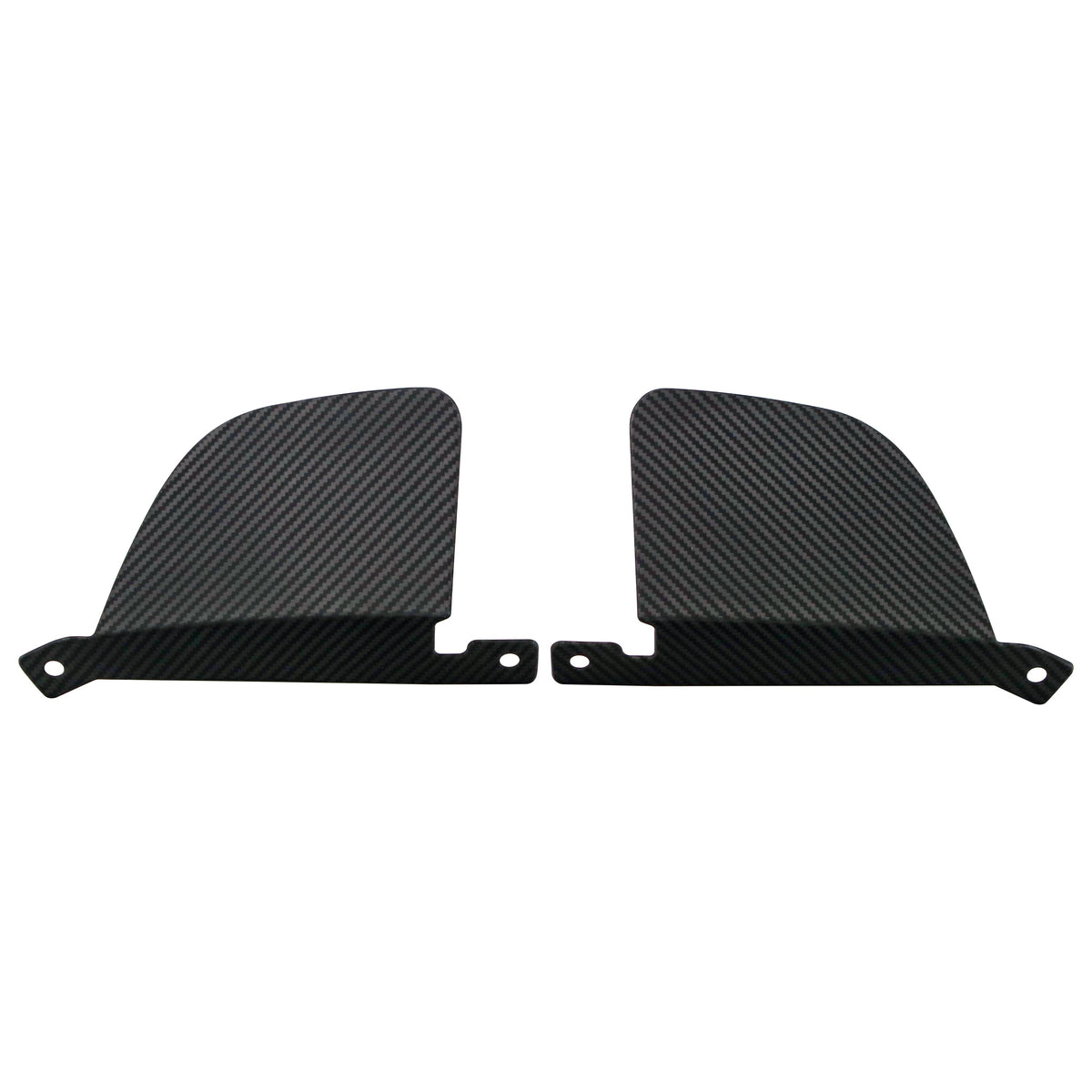 Remark 23+ Toyota GR Corolla Carbon Fiber Outer Exhaust Block Off Plates - RMK-05-EC01T-02