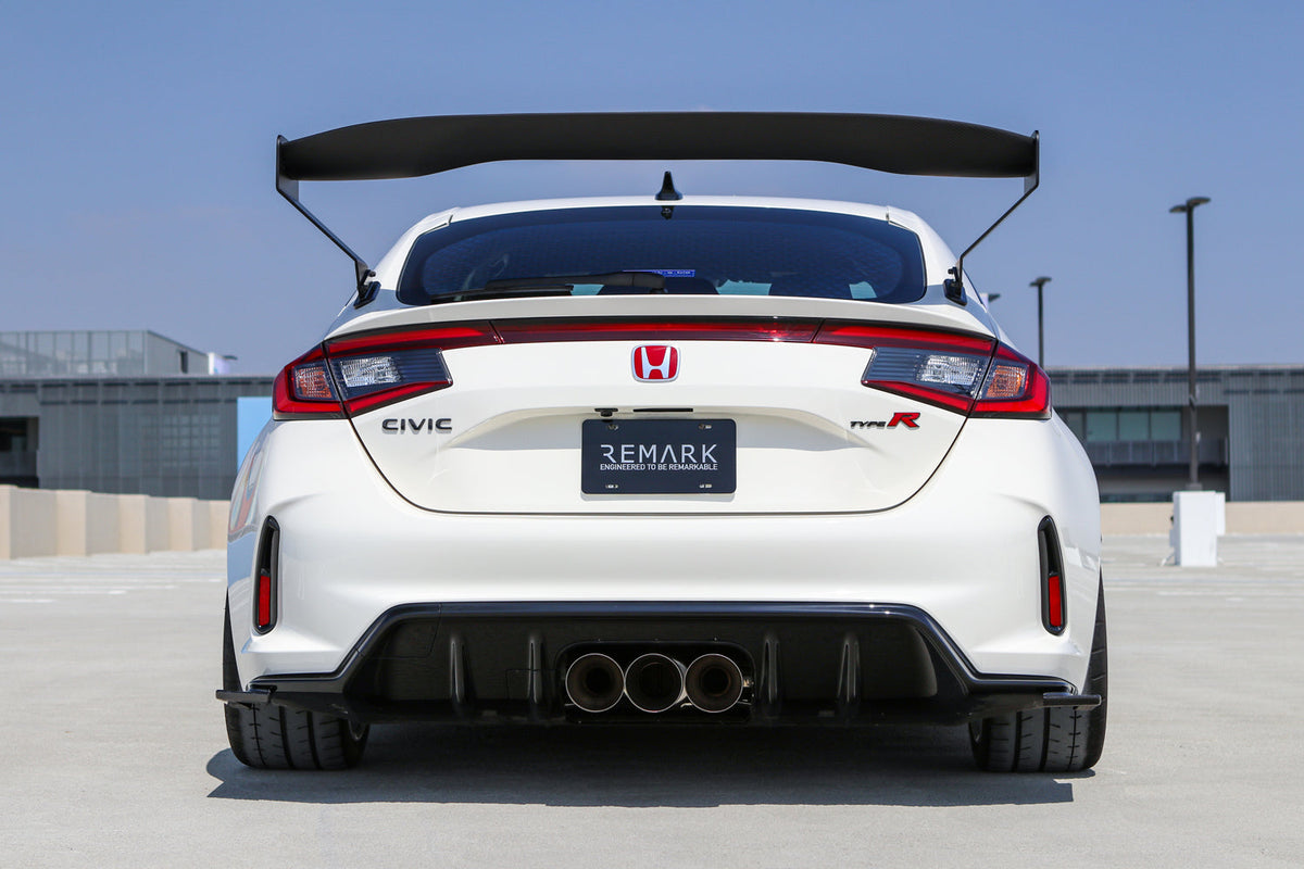 Remark 2023+ Honda Civic Type R (FL5) Carbon Fiber GT Wing - Gloss Finish - RMK-05-GW01H-02
