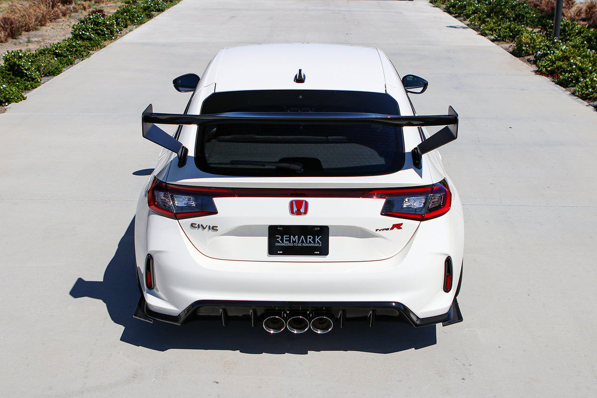 Remark 2023+ Honda Civic Type R (FL5) Carbon Fiber GT Wing - Gloss Finish - RMK-05-GW01H-02