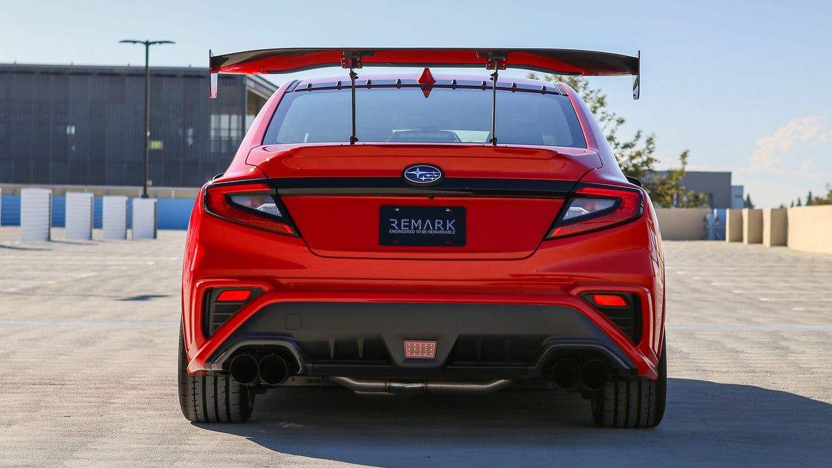 Remark 2022+ Subaru WRX VB Carbon Fiber GT Wing - Matte Finish - RMK-05-GW01S-01M