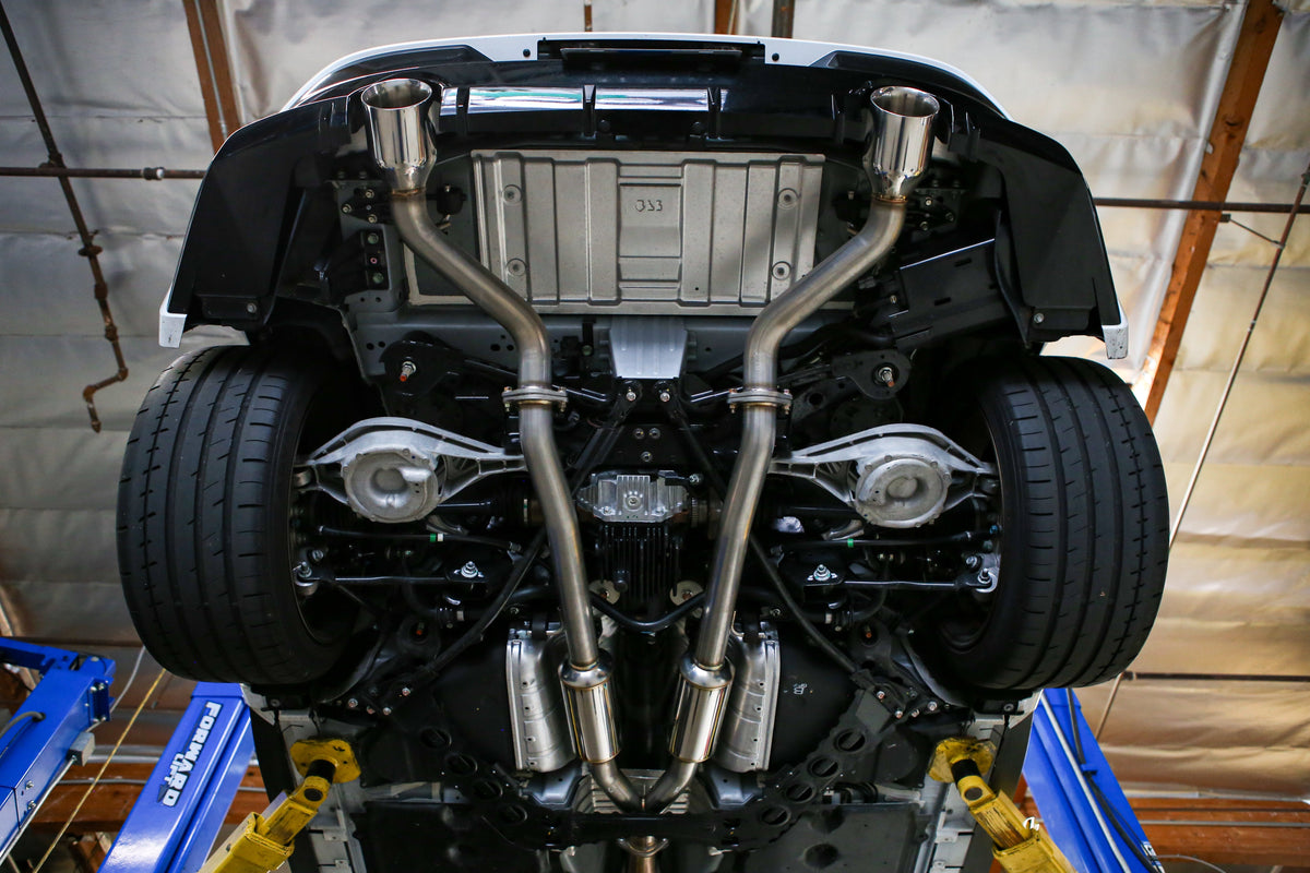 REMARK 2023+ Nissan Z Resonated Midpipe Kit - RO-CP35-C
