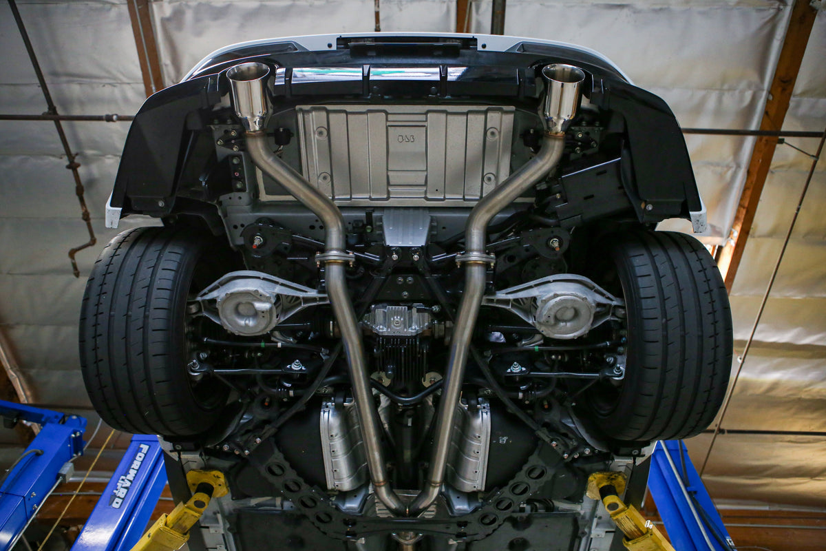 REMARK 2023+ Nissan Z Non-Resonated Midpipe Kit - RO-CP35-N