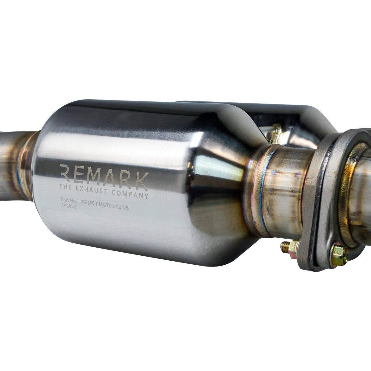 Midpipe with High Flow Catalytic Converters - Lexus IS500 2022+