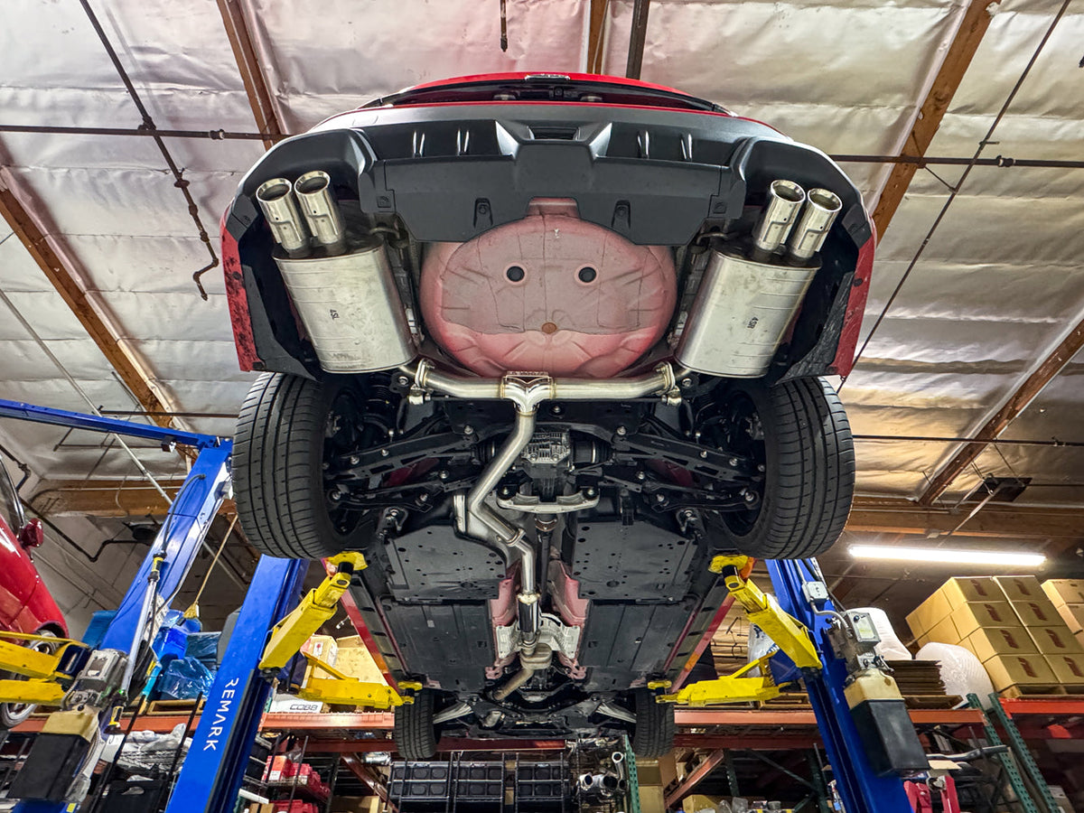 Remark 22+ Subaru WRX 2.5 in. Midpipe Kit (Resonated-Quiet) - RO-CPVB-CS2