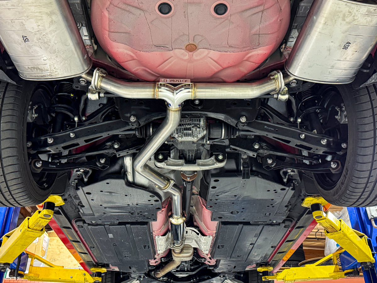 Remark 22+ Subaru WRX 2.5 in. Midpipe Kit (Resonated-Quiet) - RO-CPVB-CS2